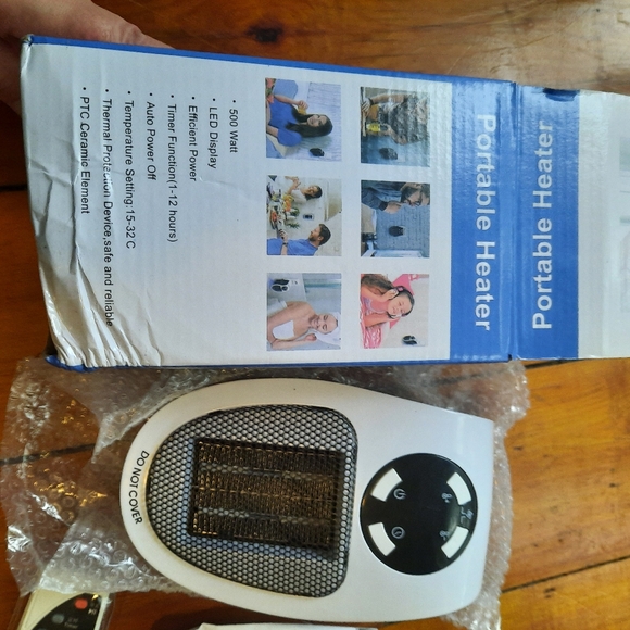 Portable wall plug in heater - Picture 3 of 7